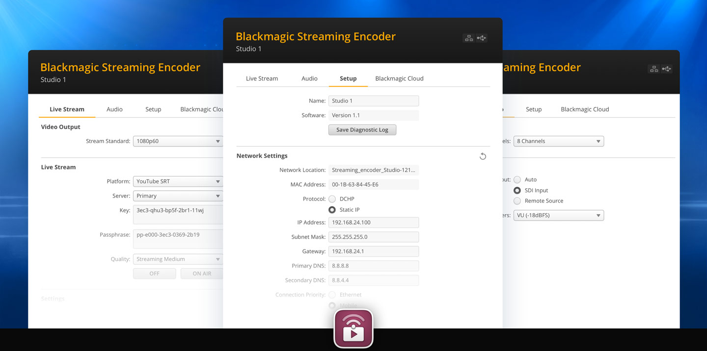 Includes Web Presenter Utility