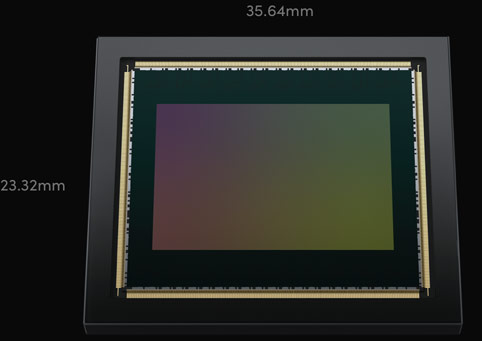 Cinematic Large Format Sensor