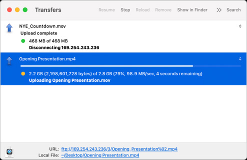 Incredibly Fast Network File Transfers